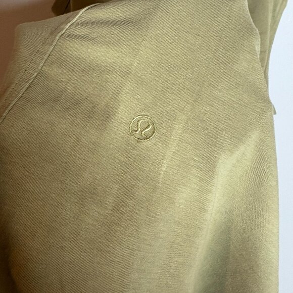 Lululemon Classic-Fit Cotton-Blend Dress Olive Green - Picture 5 of 6